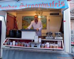 The market is also famous for its amazing street food especially Stroopwafels which are freshly prepared here The market is also famous for its amazing street food especially Stroopwafels which are freshly prepared here.